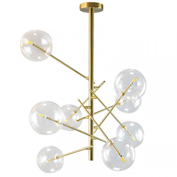 Люстра Gallotti & Radice Bolle Рanging Lamp 8 плафонов от ImperiumLoft