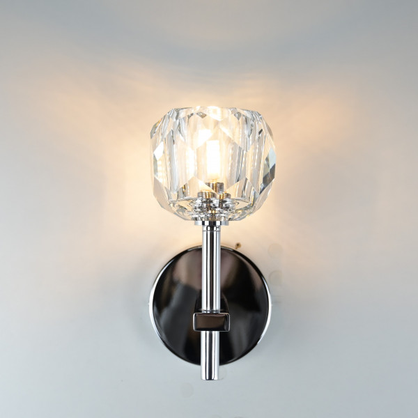 Бра Boule de Cristal Single Sconce Chrome от ImperiumLoft