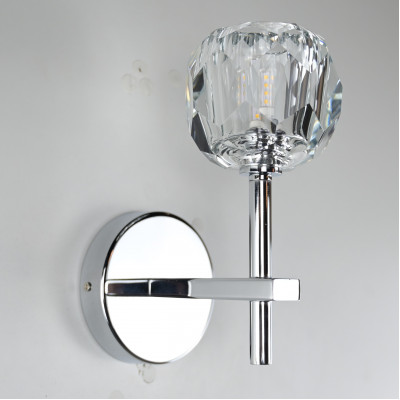 Бра Boule de Cristal Single Sconce Chrome
