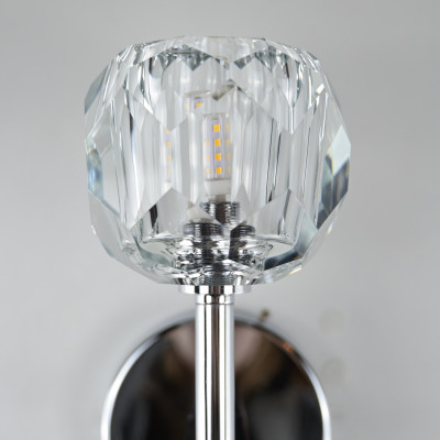 Бра Boule de Cristal Single Sconce Chrome