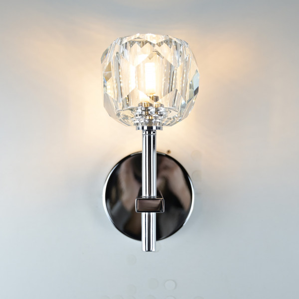 Бра Boule de Cristal Single Sconce Chrome от ImperiumLoft