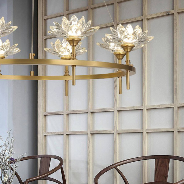 Подвесная люстра LOTOS D80 8 lamps от ImperiumLoft