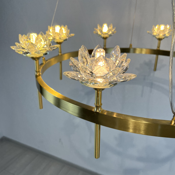 Подвесная люстра LOTOS D80 8 lamps от ImperiumLoft