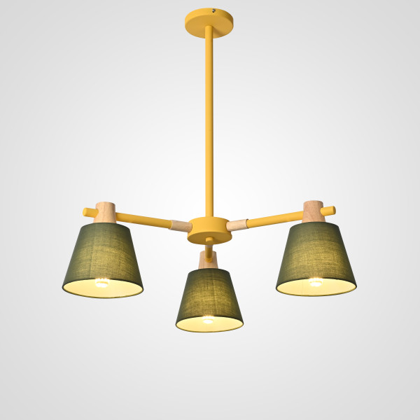 Люстра на штанге NATURA A GREEN 3