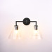 Бра RH Utilitaire Funnel Shade Double Sconce Black