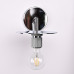 Бра RH Utilitaire Knurled Disk Shade Sconce Silver
