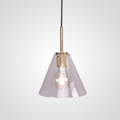 Подвесной светильник RH Utilitaire Funnel Pendant Brass