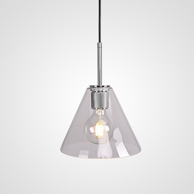 Подвесной светильник RH Utilitaire Funnel Pendant Silver