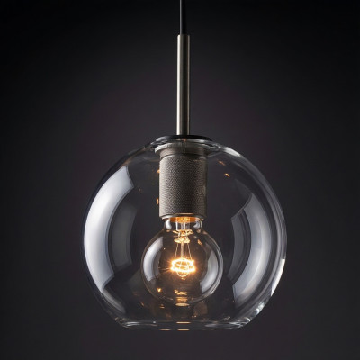 Подвесной светильник RH Utilitaire Globe Pendant Black