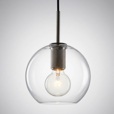 Подвесной светильник RH Utilitaire Globe Pendant Black