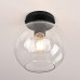 Потолочный светильник RH Utilitaire Globe  Shade Flushmount Black