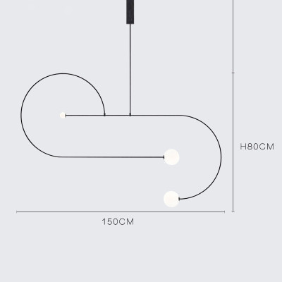 Подвесной светильник LINES D