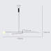 Подвесной светильник LINES F