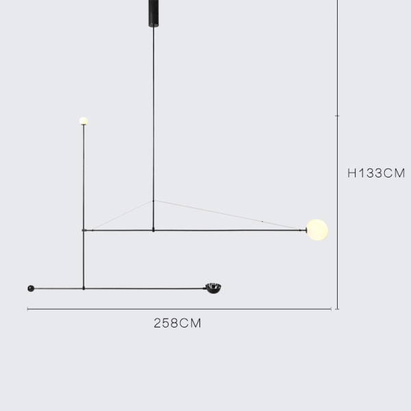 Подвесной светильник LINES K