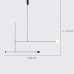 Подвесной светильник LINES K