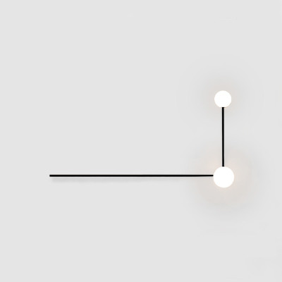 Настенный светильник LINES 2 Black