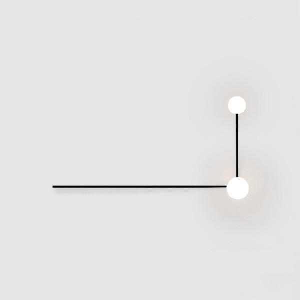 Настенный светильник LINES 2 Black