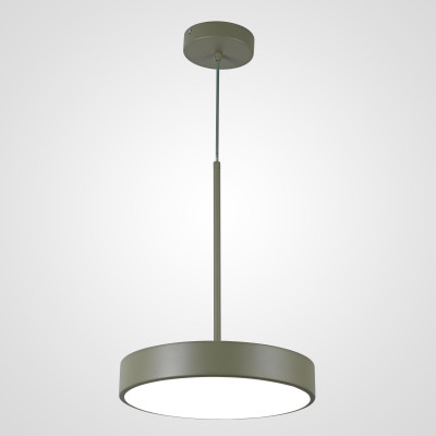 Подвесной светильник TURNA ONE D30 Khaki by ImperiumLoft