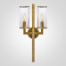 Бра LIAISON DOUBLE ARM SCONCE Латунь