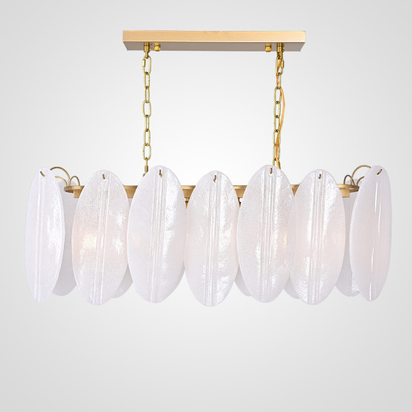 Люстра на штанге Angel Style Italian Murano Glass Rectangle L80