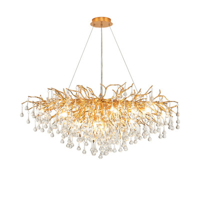 Подвесная люстра Droplet Chandelier oval L100