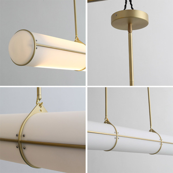 Люстра Roll and Hill Endless Straight L128 Brass