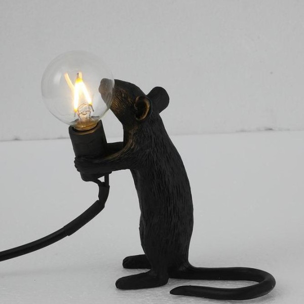 Настольная лампа Mouse Standing White Right