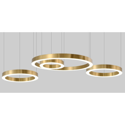 Люстра Light Ring Horizontal D30 Золото