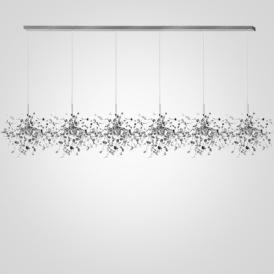Подвесной светильник Tezani Argent Suspension Linear 6L 210