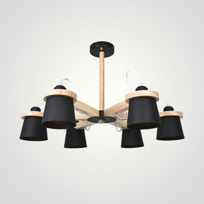 Люстра на штанге NATURA B6 Black