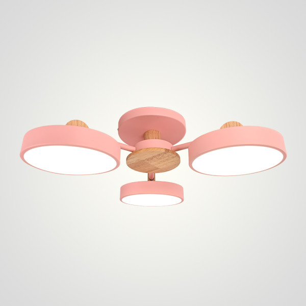 Потолочная люстра MOVE 3 Pink