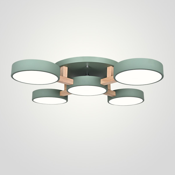 Потолочная люстра JOIST 5 Green
