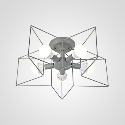 Потолочная люстра ASTERI Gray