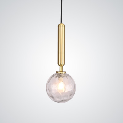 Подвесной светильник RAFFIN Gold/Transparent