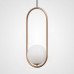 Подвесной светильник Matthew McCormick hoop 50 Бронза MILA Pendant