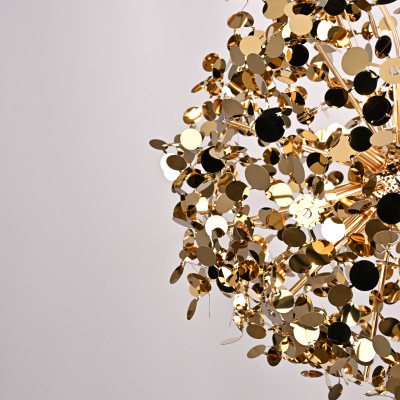 Подвесной светильник Tezani Argent Suspension Pendant lamp 85 gold D60