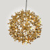 Подвесной светильник Tezani Argent Suspension Pendant lamp 85 gold D60