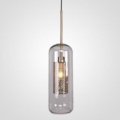 Подвесной светильник CATCH F cylinder brass D15