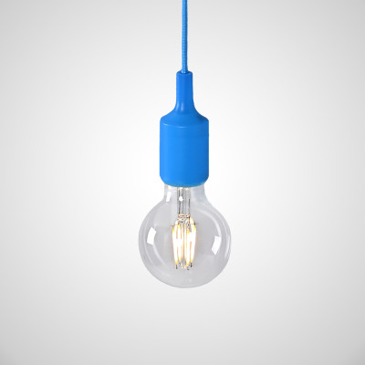 Подвесной светильник Muuto E27 Blue