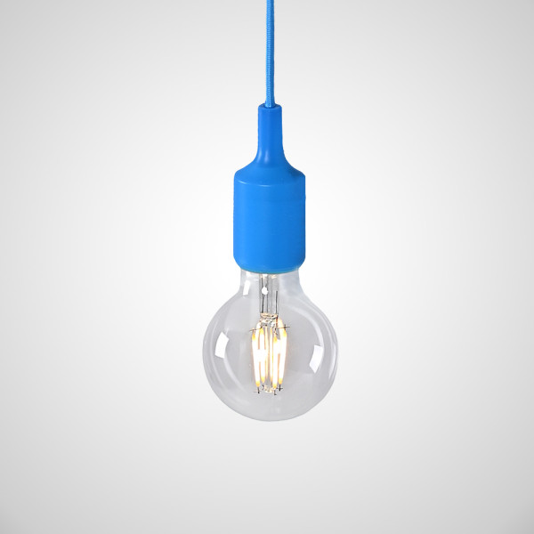Подвесной светильник Muuto E27 Blue