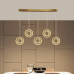 Подвесной светильник GODIVA brass 4000К