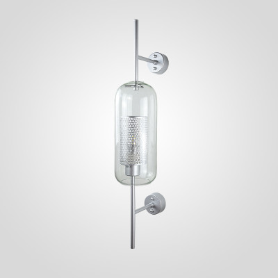 Настенный светильник CATCH WALL cylinder L67 stell