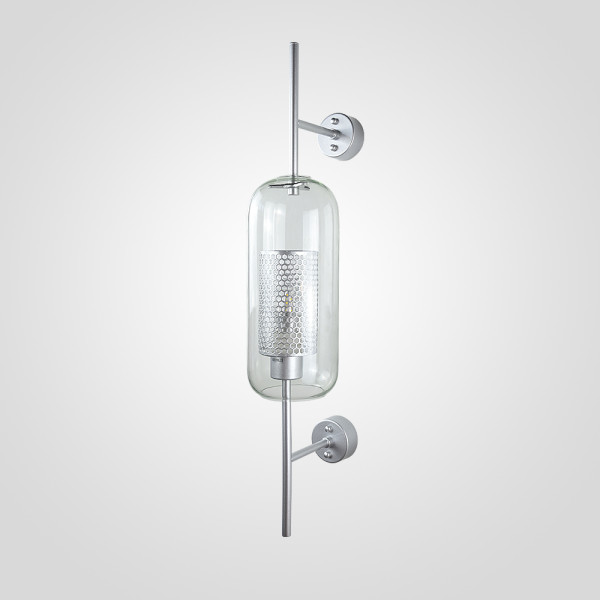Настенный светильник CATCH WALL cylinder L67 stell