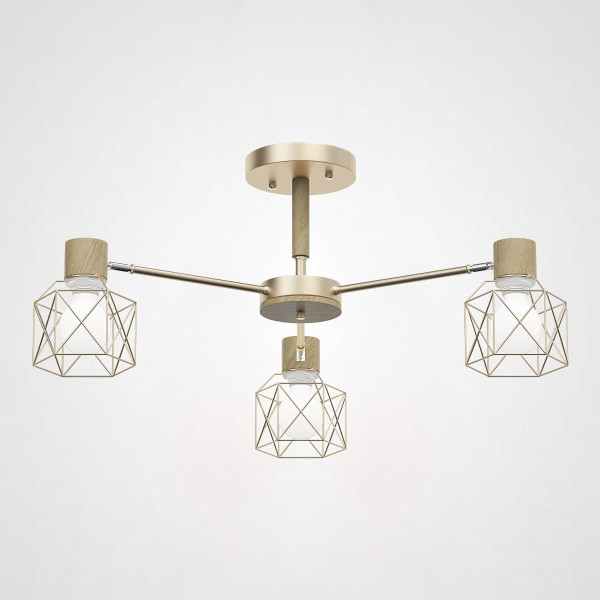 Потолочная люстра CORF B3 Champagne 3 lamps