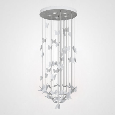 Подвесная люстра Night Butterflies Chandelier D40 H100