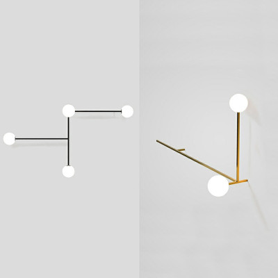 Настенный светильник LINES 4 Black