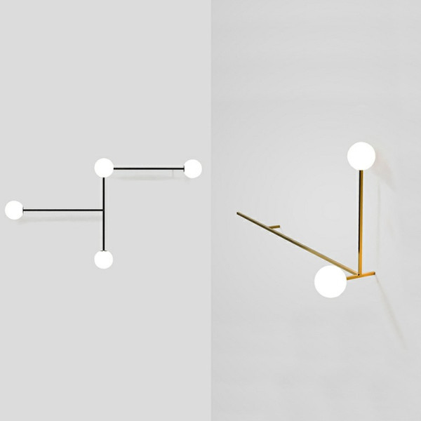 Настенный светильник LINES 4 Black