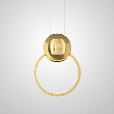 Подвесной светильник SIGHT black brass