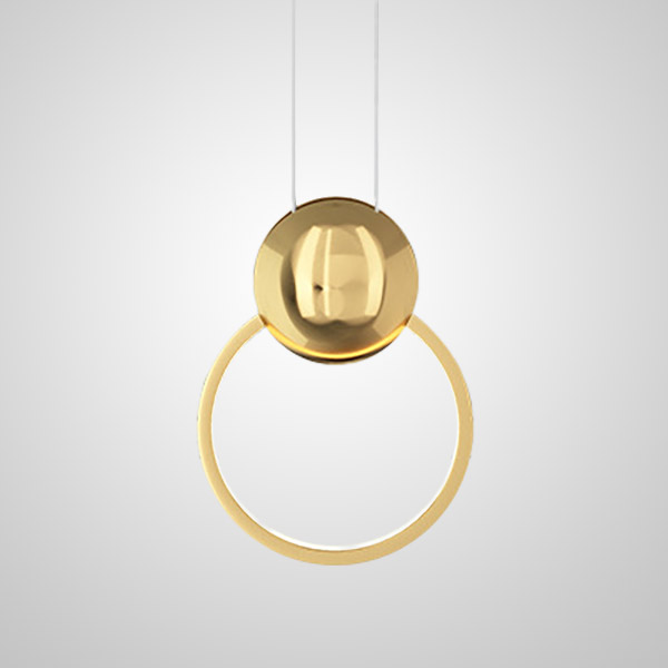 Подвесной светильник SIGHT black brass