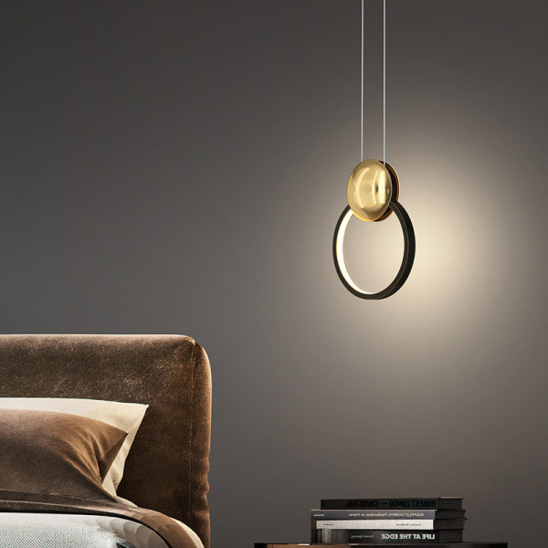 Подвесной светильник SIGHT black brass